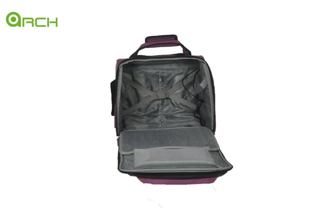 Trolley Case Luggage Underseat with Multifunctional Pocket Travel Bag