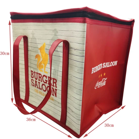 Рекламная сумка-холодильник на 6 банок мороженого для детей, сумка-холодильник для еды с индивидуальным принтом, небольшая большая сумка из нетканого материала для пикника и обеда, большие термоизолированные сумки-холодильник для продуктовых магазинов