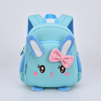 Новейший рюкзак 2022 года с кроликом на 2–5 лет, предотвращает потерю школьных сумок для детей